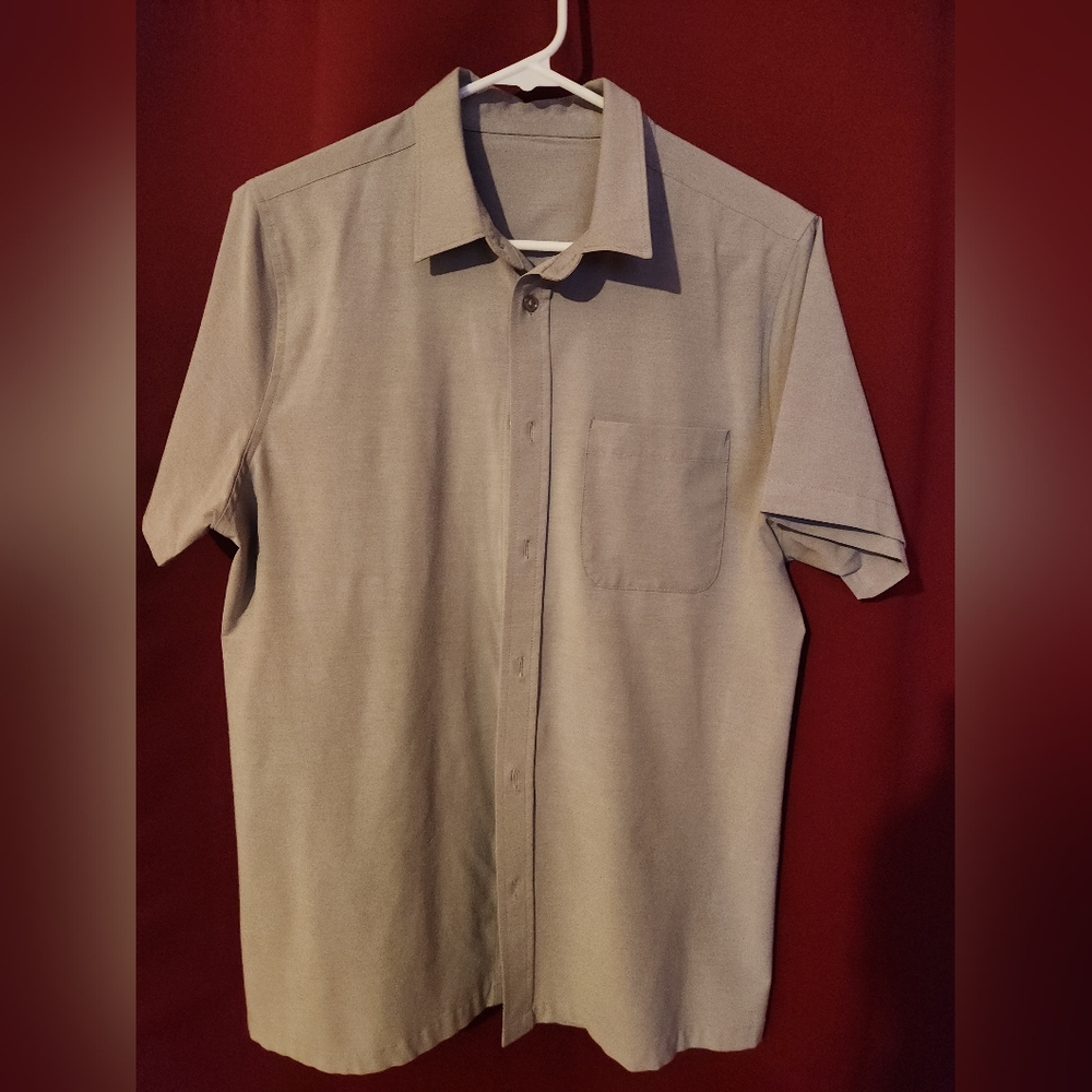 Men's Vuori Gray Short Sleeve Shirt